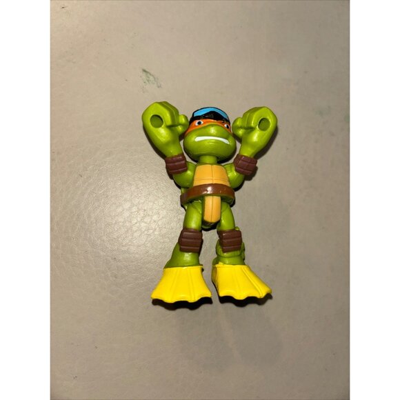 Turtles of Grayskull Michelangelo MOTU Origins Action Figure Broken Leg - Picture 1 of 7